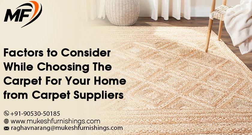 Carpet Suppliers in India