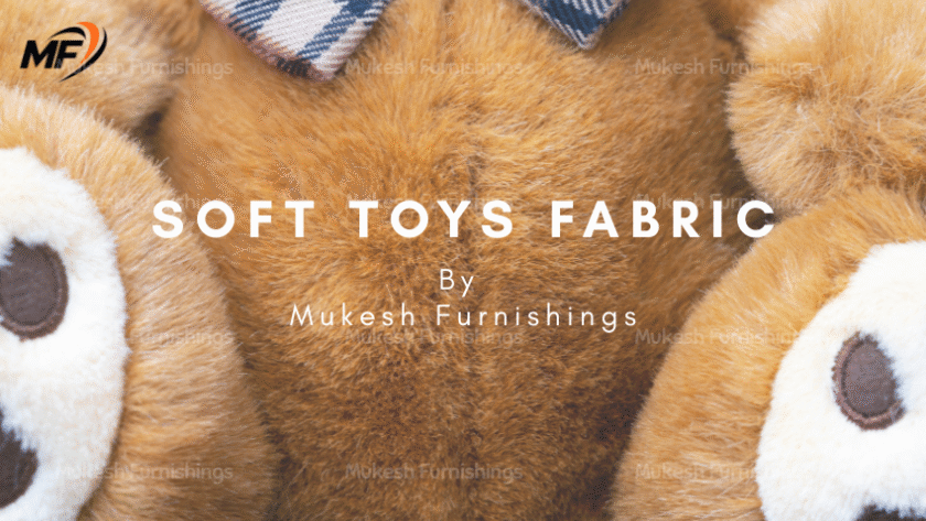 Soft toys fabric rolls in different colors – Mukesh Furnishings, India’s best soft toy fabric manufacturer.