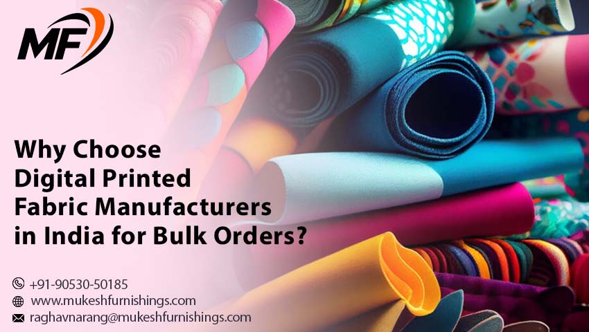 Digital Printed Fabric Manufacturers in India